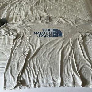 White north face shirt